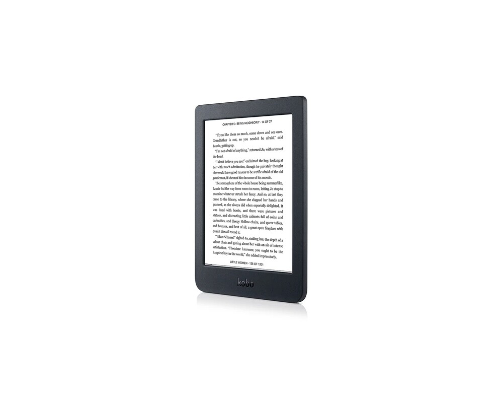 Електронна книга Kobo Nia 6" EPD w/ Carta display (1024x758) & ComfortLight Black 2