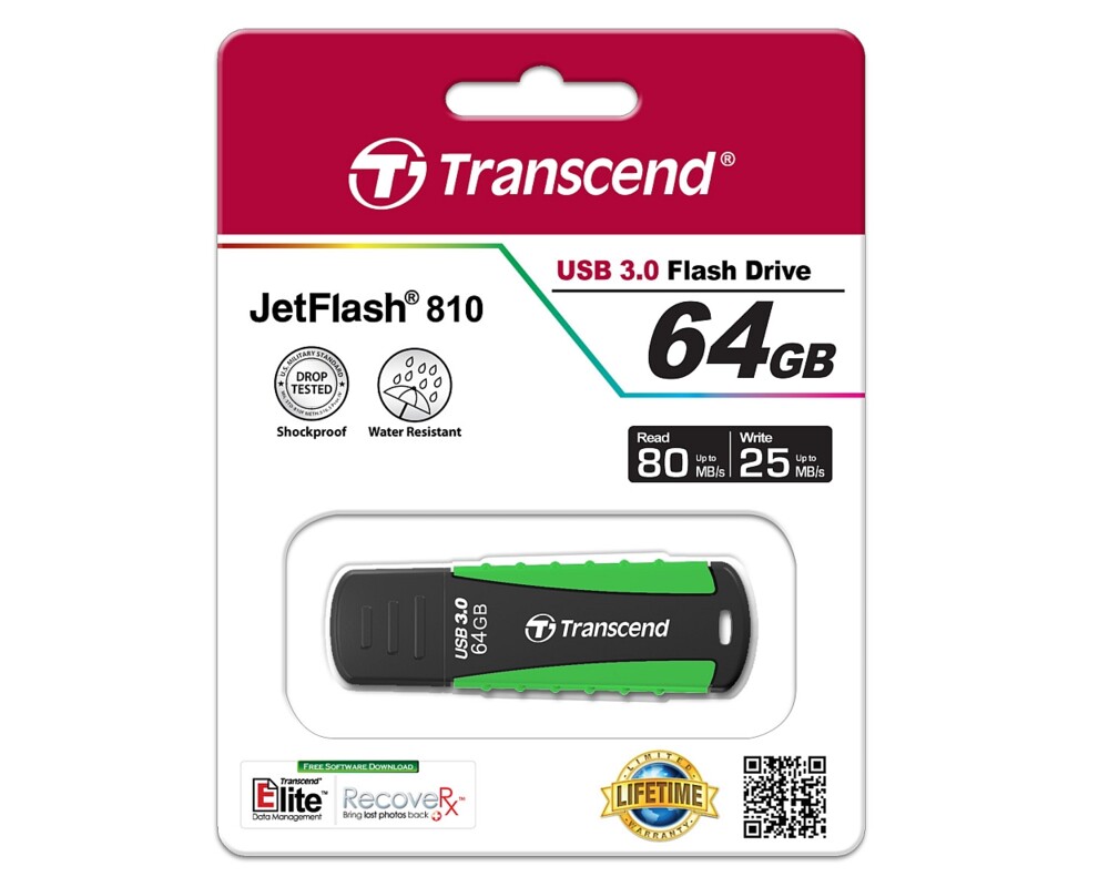 Флаш памет Transcend 64GB JETFLASH 810 5