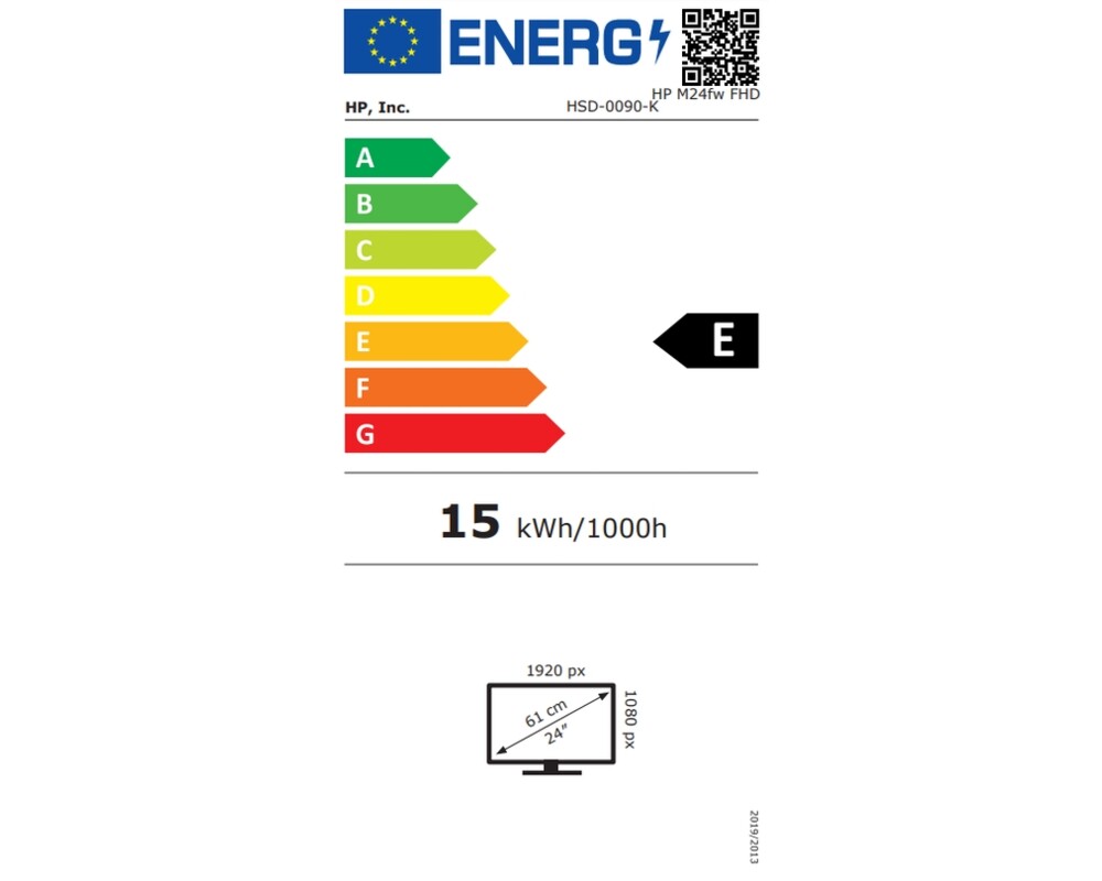 Монитор HP M24fw 23.8inch IPS FHD 300cd 5
