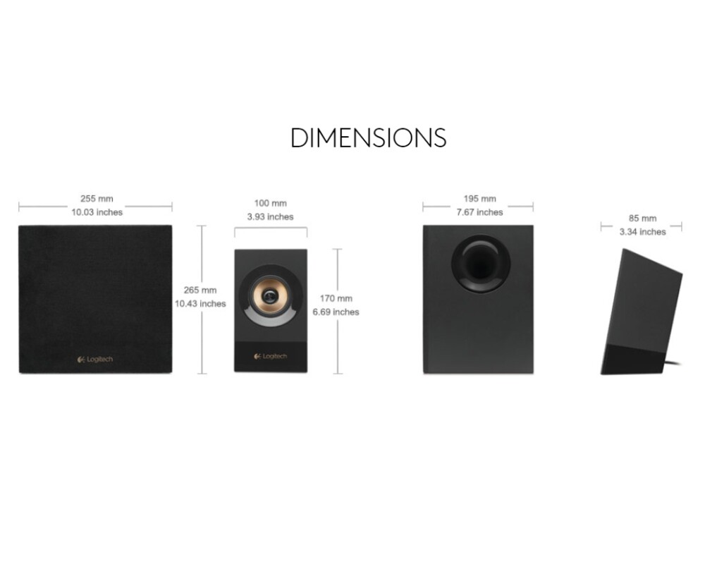 Тонколони Logitech Z533 5