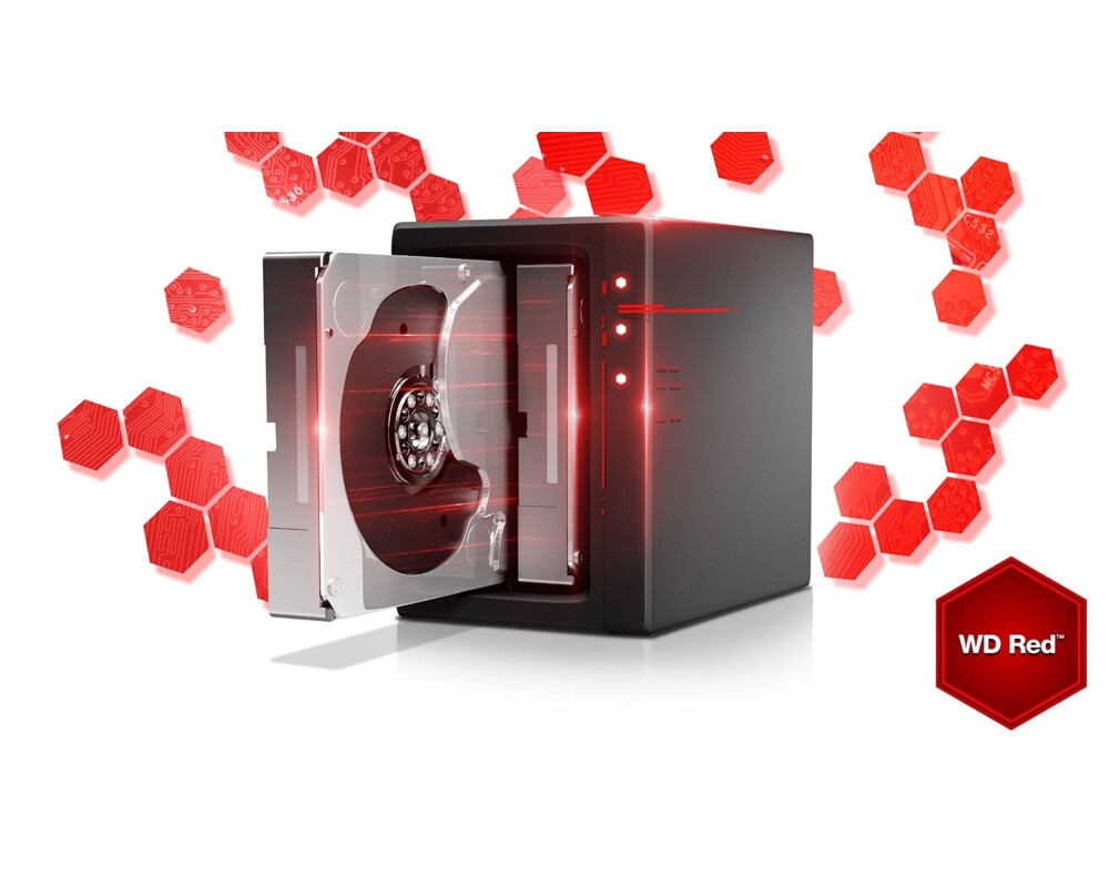 Твърд диск Western Digital 4TB HDD Red 64MB NAS 4