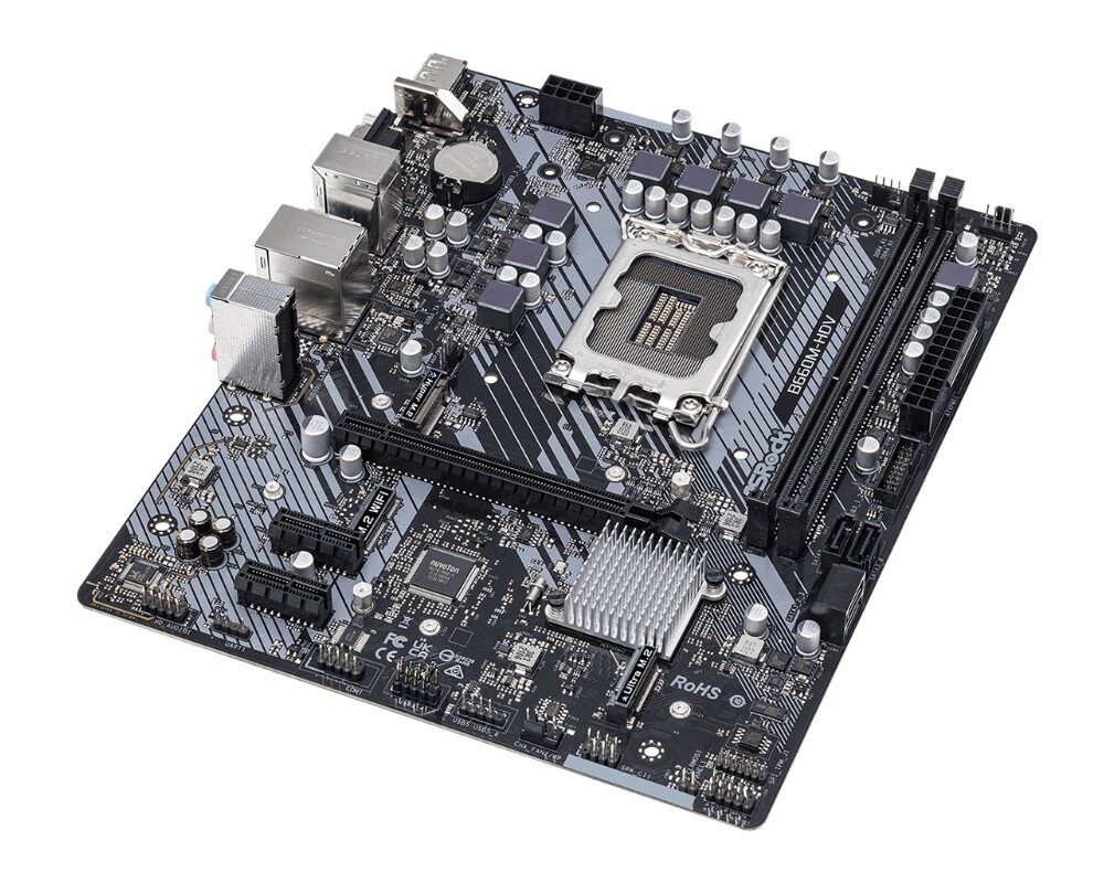 Дънна платка ASRock B660M-HDV, LGA1700, DDR4, mATX 6