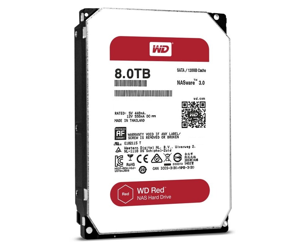 Твърд диск Western Digital Red 8TB NAS Hard Drive 2