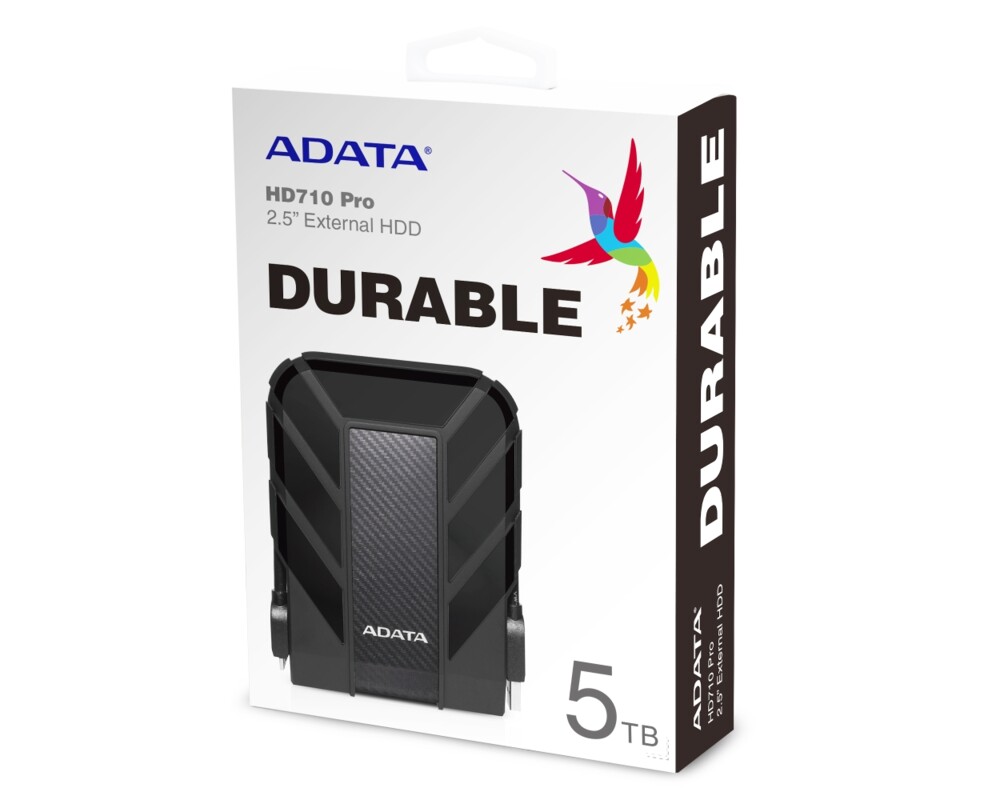 Твърд диск EXT 5T ADATA HD710P-USB3.1 BLK 6