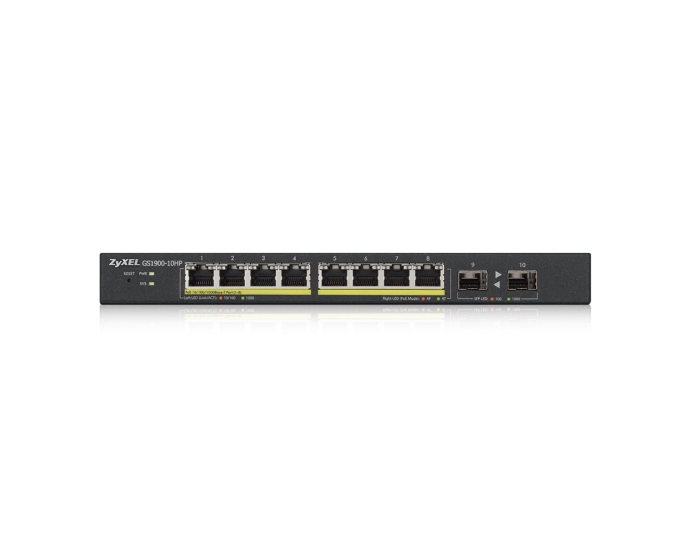 Switch (Комутатор) ZyXEL GS1900-10HP v2 2