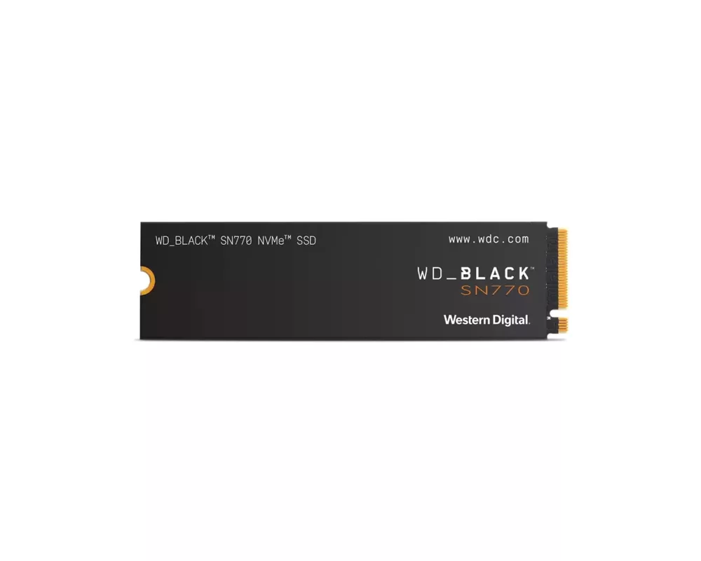 SSD WD Black SSD SN770 NVMe 500GB PCIe Gen4 16GT 11