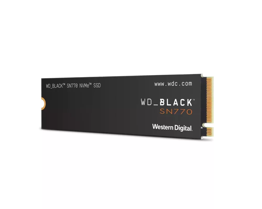 SSD WD Black SSD SN770 NVMe 500GB PCIe Gen4 16GT 12