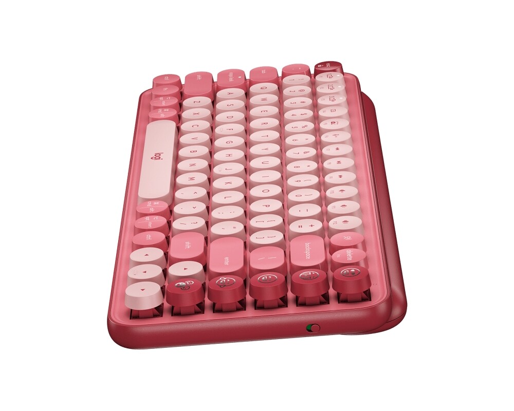 Клавиатура Геймърска Механична Клавиатура Logitech POP Keys Heartbreaker, TKL, Bluetooth 5.1 14