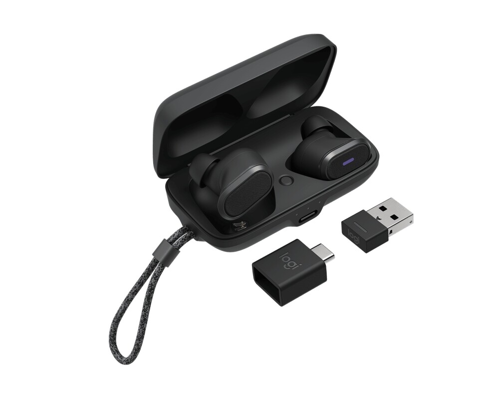 Слушалки Logitech Zone True Wireless-GRAPHITE-2.4GHZ/BT-PLUGC-EMEA-BTC 3