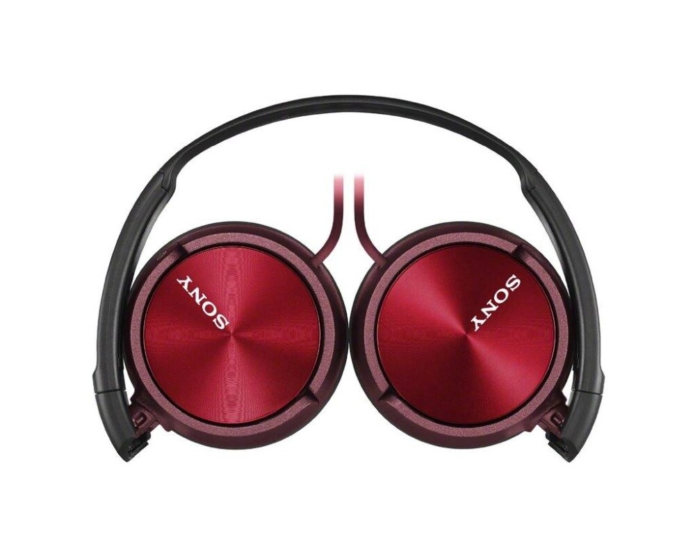 Слушалки Sony Headset MDR-ZX310 red 2