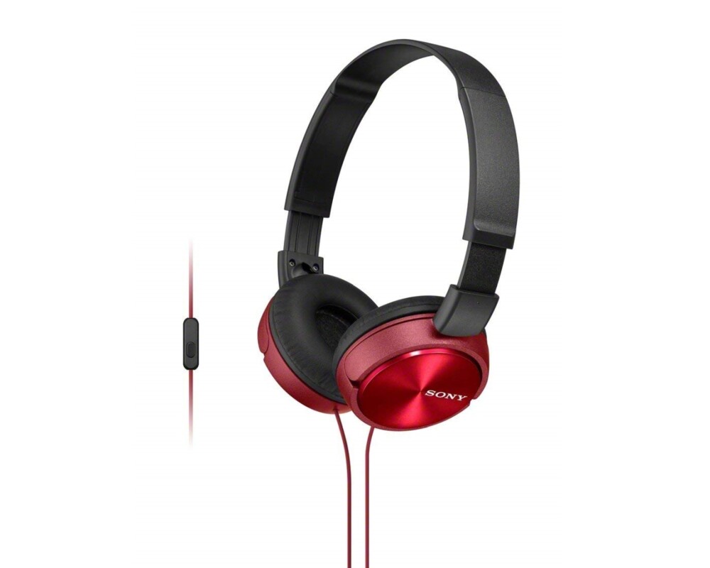 Слушалки Sony Headset MDR-ZX310AP red 2