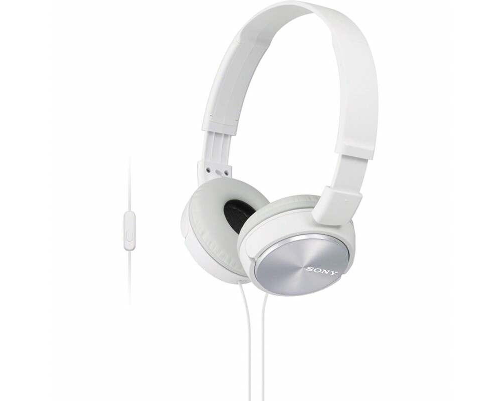 Слушалки Sony Headset MDR-ZX310AP white 2