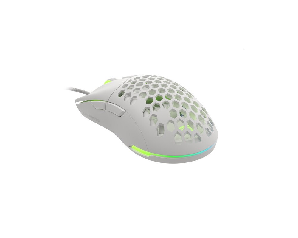Мишка Genesis Gaming Mouse Krypton 8000DPI RGB Ultralight White PAW3333 4