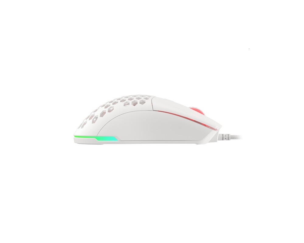 Мишка Genesis Gaming Mouse Krypton 8000DPI RGB Ultralight White PAW3333 8
