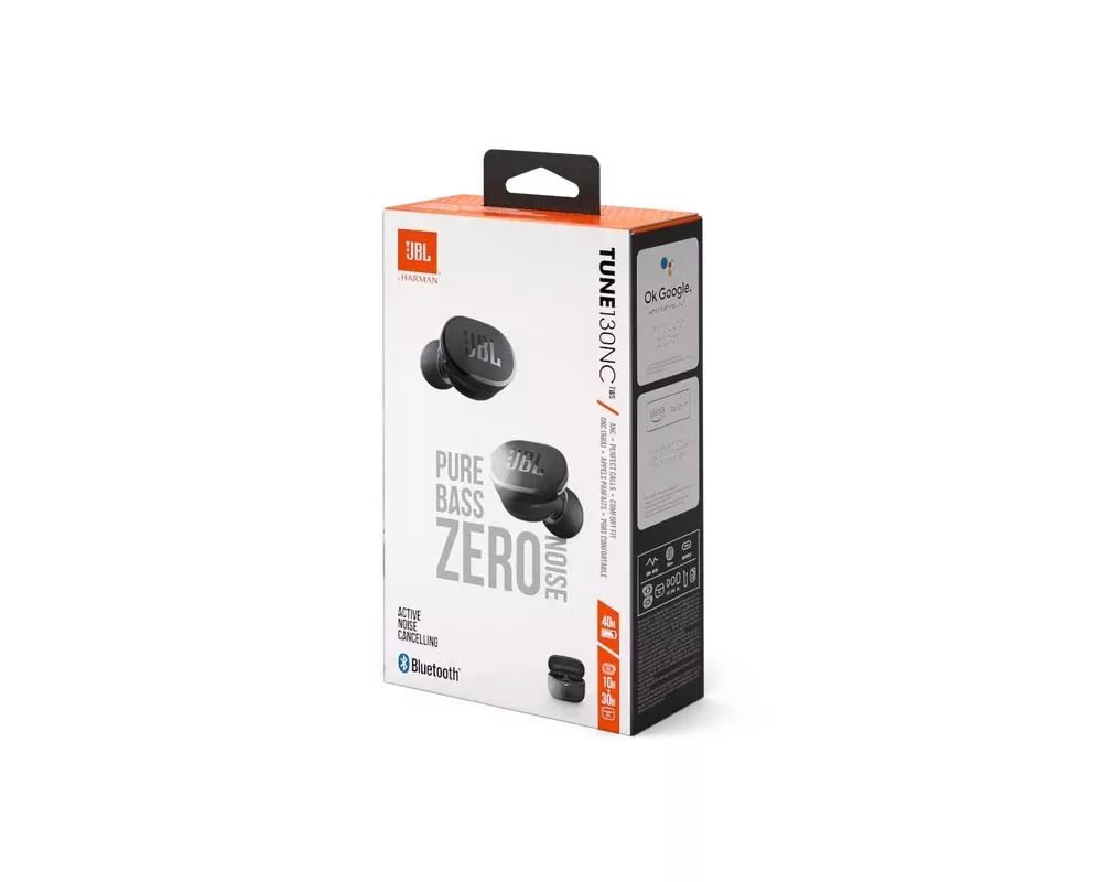Слушалки JBL T130NC BLK True wireless Noise Cancelling earbuds 10