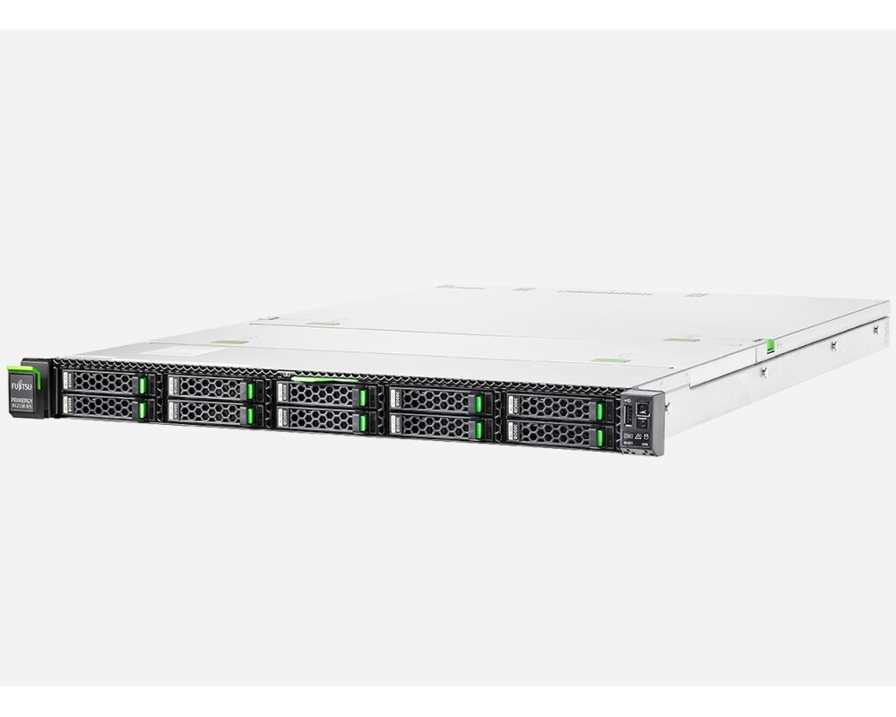 Сървър FUJITSU PRIMERGY RX2530 M5 8x2.5inch XEON Silver 4210 16GB RG 2933 1R 4X1GB iRMC adv. HP PSU 800W OCP IF Rack Mount Kit 2