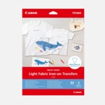 <span>Хартия</span> Canon Light Fabric Iron-on Transfers A4 <span class='catalog-num-in-name'>4004C002AA</span> - 