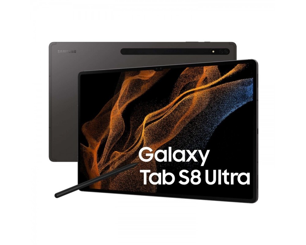 Таблет SAMSUNG Galaxy Tab S8 Ultra WiFi Graphite 14.6inch 8+128GB 2960x1848 WQXGA+ Qualcomm Snapdragon 8450 Octacore Android Dark Gray 11