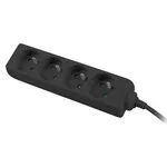 <span>Разклонител</span> Lanberg power strip 1m <span class='catalog-num-in-name'>PS0-04E-0100-IEC-BK</span> - 