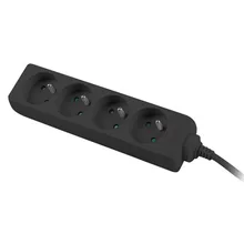  Lanberg power strip 1m 316799 PS0-04E-0100-IEC-BK на топ цена - PIC.bg