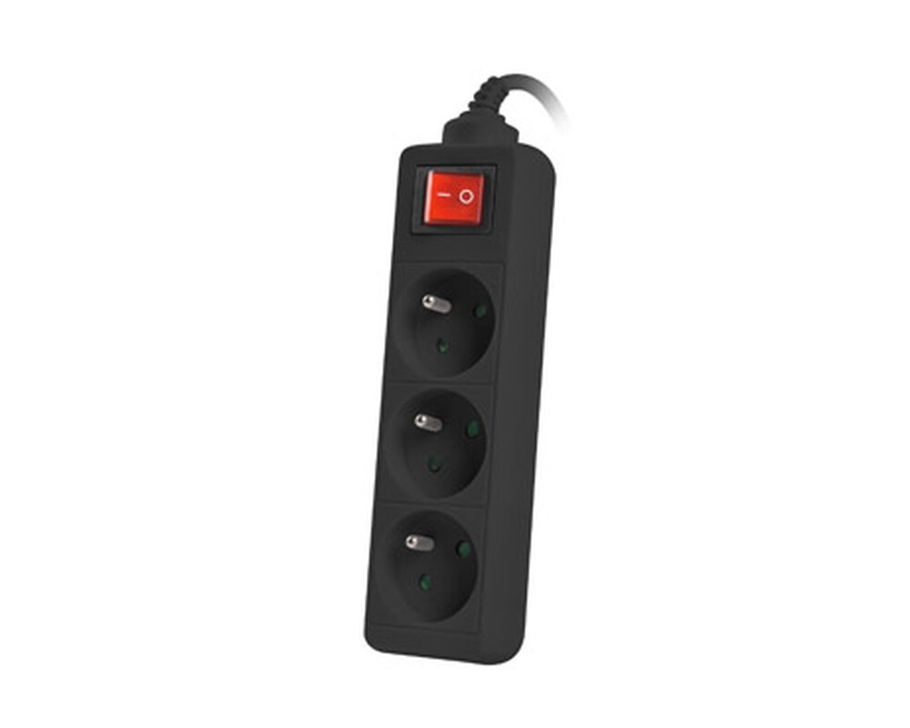 Разклонител Lanberg power strip 3m 2