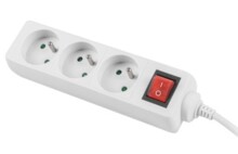  Lanberg power strip 1.5m 316802 PS1-03E-0150-W на топ цена - PIC.bg