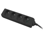 <span>Разклонител</span> Lanberg power strip 1.5m <span class='catalog-num-in-name'>PS0-04E-0150-BK</span> - 