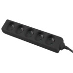 <span>Разклонител</span> Lanberg power strip 1m <span class='catalog-num-in-name'>PS0-05E-0100-IEC-BK</span> - 