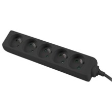  Lanberg power strip 1m 316810 PS0-05E-0100-IEC-BK на топ цена - PIC.bg