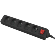  Lanberg power strip 3m 316815 PS1-05E-0300-BK на топ цена - PIC.bg