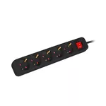 <span>Разклонител</span> Lanberg power strip 1.5m <span class='catalog-num-in-name'>PS1-05F-0150-BK</span> - 