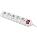<span>Разклонител</span> Lanberg power strip 3m <span class='catalog-num-in-name'>PS1-05E-0300-W</span> - 