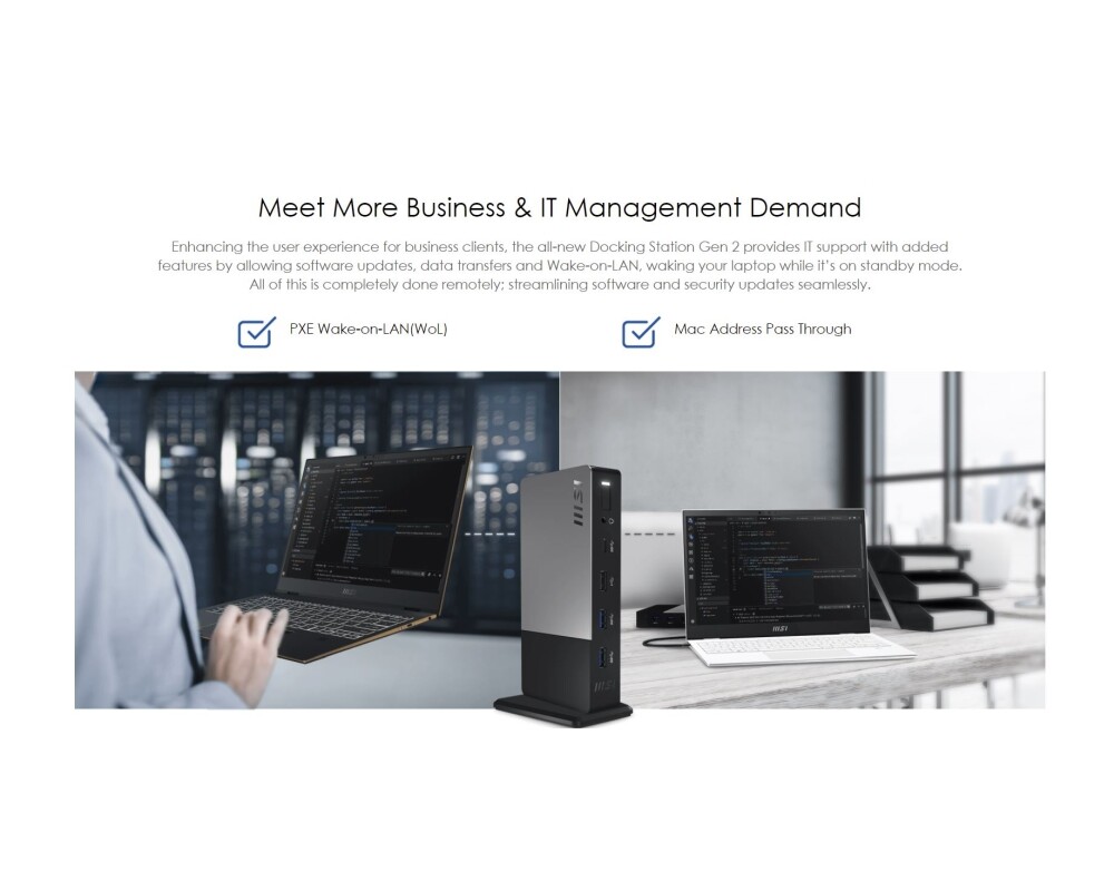 Докинг станция MSI USB-C Docking Station Gen 2 8