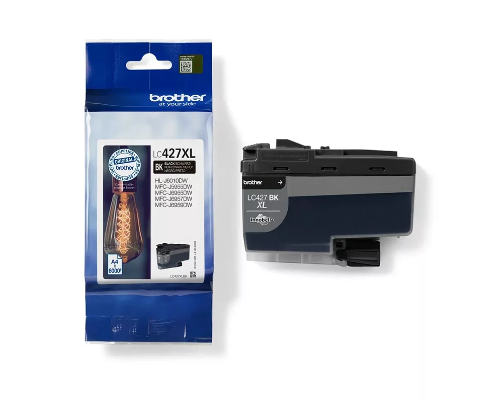 Мастило Brother LC-427XLBK Black Ink Cartridge 3