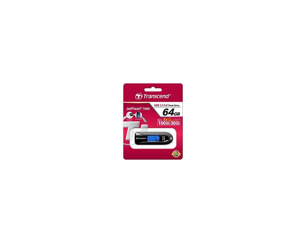 Флаш памет Transcend 64GB JETFLASH 790 2