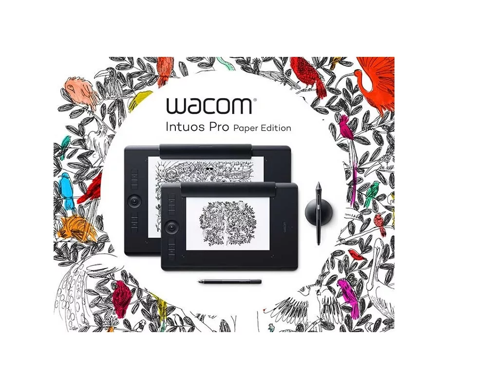 Графичен таблет Wacom Intuos Pro M Paper, Черен 5
