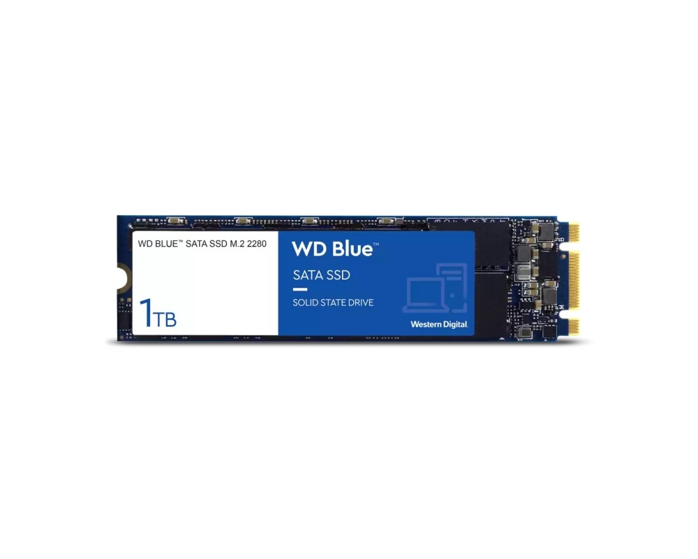 SSD WD Blue 3D NAND SSD 1TB M.2 2280 SATA III 6Gb 3