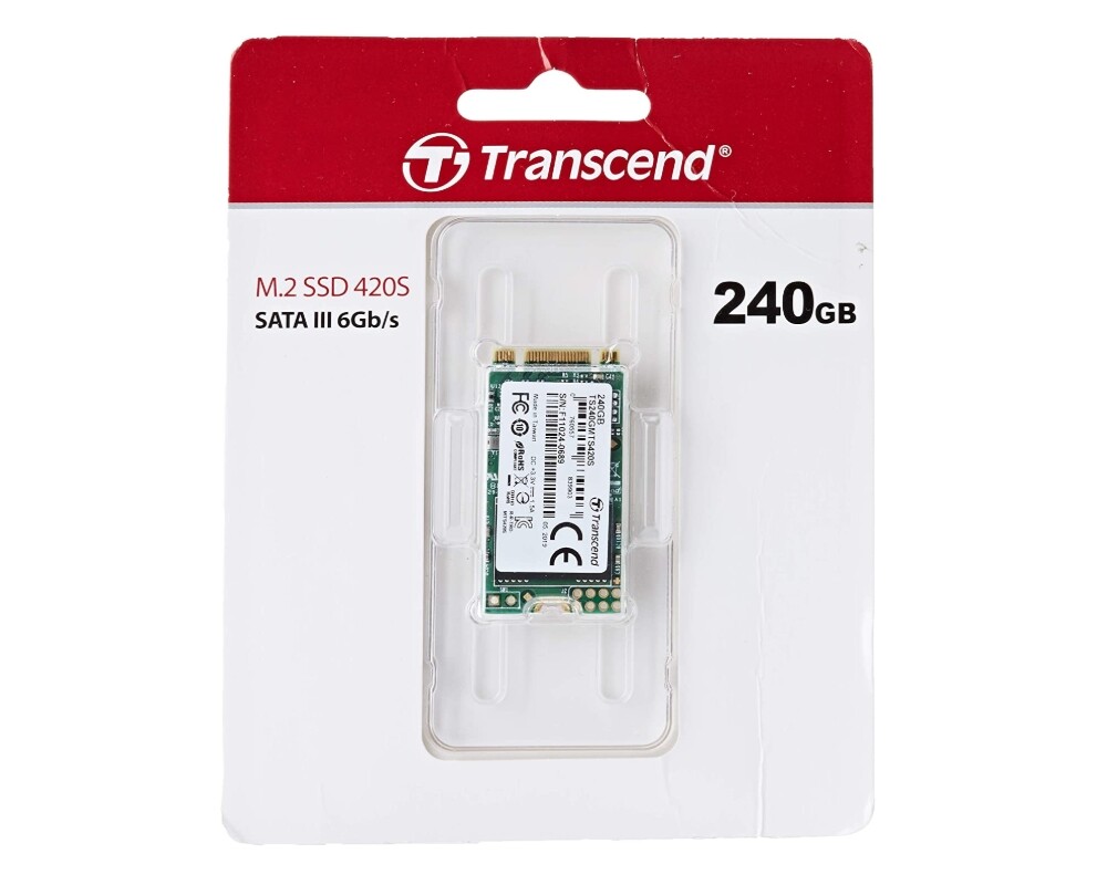 SSD TRANSCEND 240GB M.2 2242 SSD SATA3 TLC 2