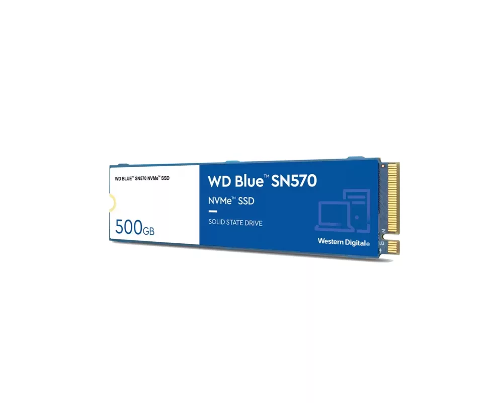 SSD WD Blue SSD SN570 NVMe 500GB M.2 2280 PCIe Gen3 8Gb 8