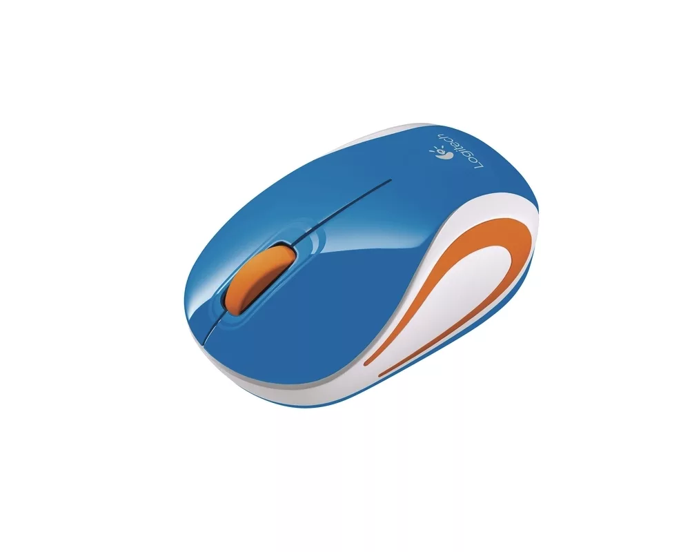 Мишка LOGITECH Mouse Wireless M187 Mini Mouse Blue - USB receiver - Muis Blauw Draadloos 7