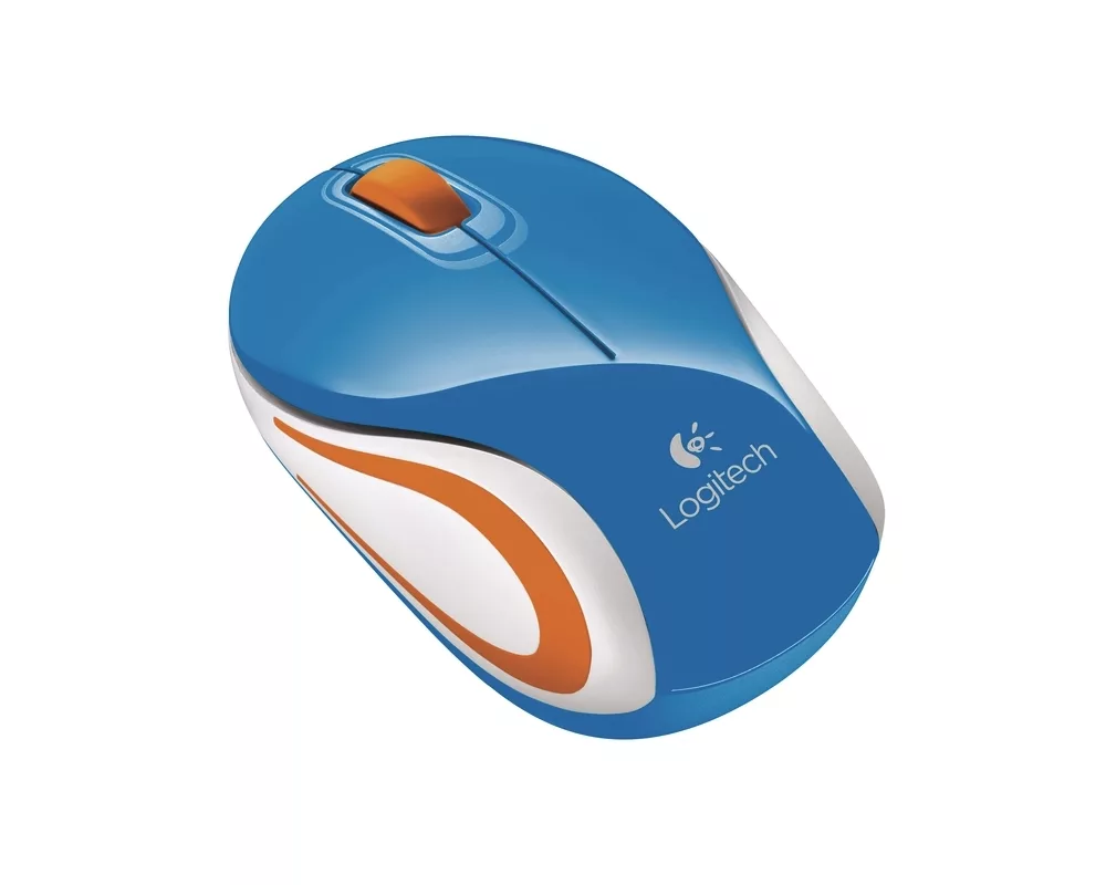 Мишка LOGITECH Mouse Wireless M187 Mini Mouse Blue - USB receiver - Muis Blauw Draadloos 6