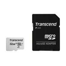  Transcend 32GB microSD w/ adapter UHS-I U1/A1 330529 TS32GUSD300S-A на топ цена - PIC.bg