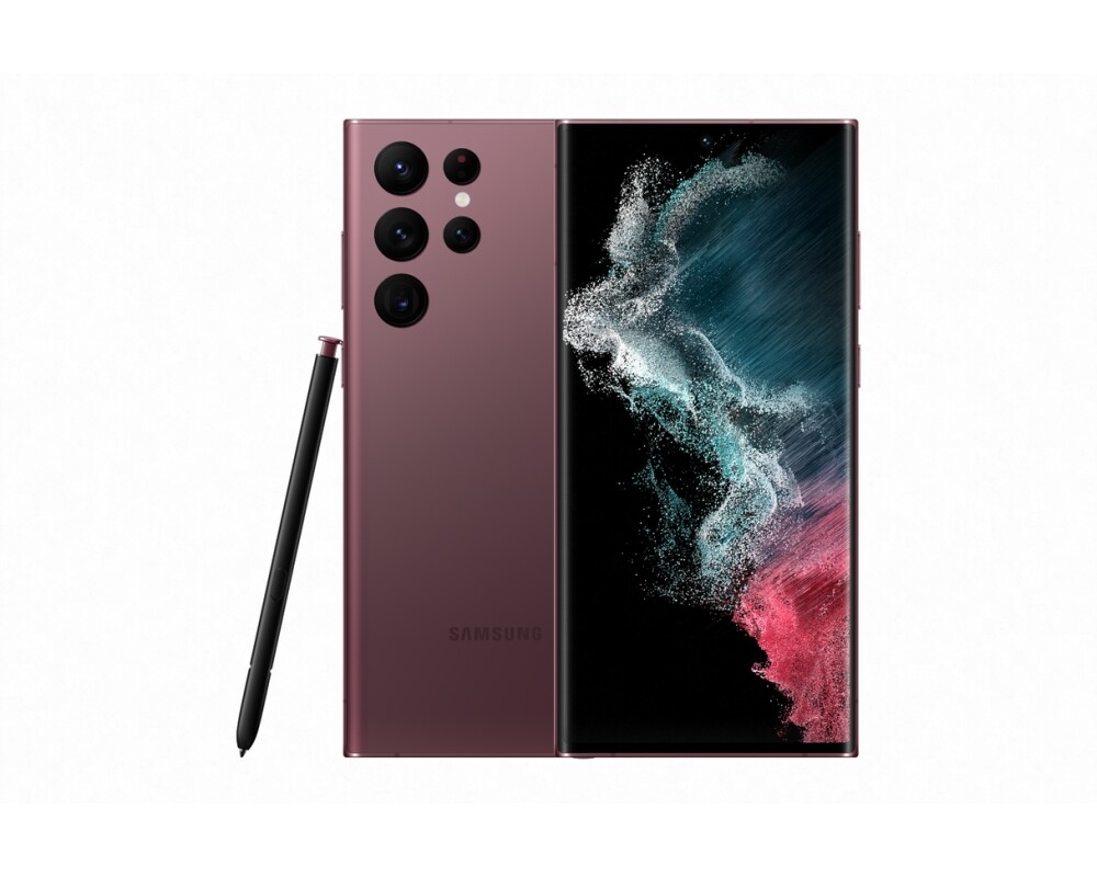 Смартфон SAMSUNG SM-S908B GALAXY S22 Ultra 6.8inch 12GB 512GB Dark Red 3