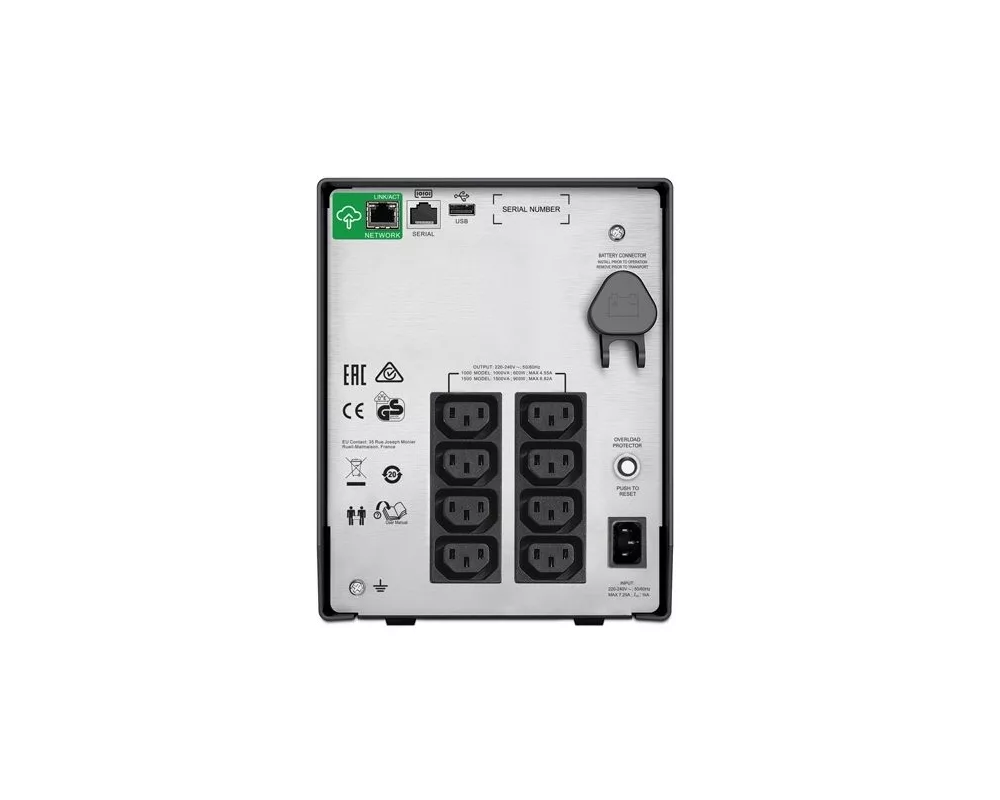 UPS APC Smart-UPS C 1000VA LCD 230V with SmartConnect 3