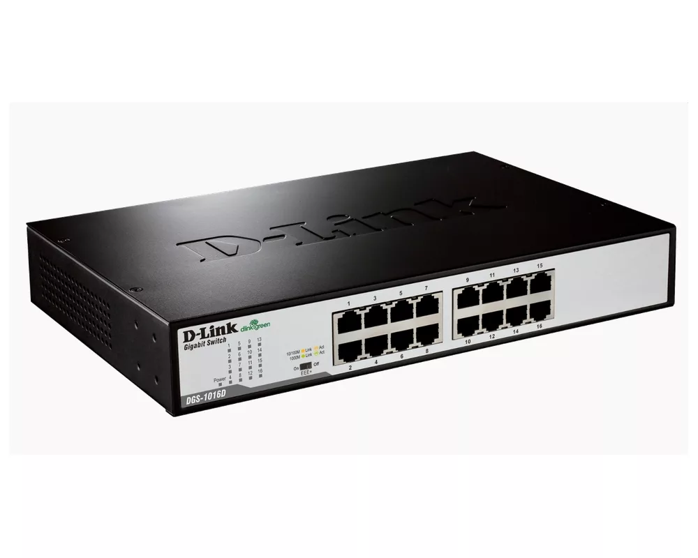 Switch (Комутатор) D-Link 16-Port 10/100/1000Mbps Copper Gigabit Ethernet Switch 2