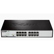  D-Link 16-Port 10/100/1000Mbps Copper Gigabit Ethernet Switch 331701 DGS-1016D на топ цена - PIC.bg