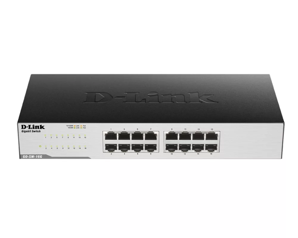 Switch (Комутатор) D-Link 16-Port Gigabit Easy Desktop Switch 2