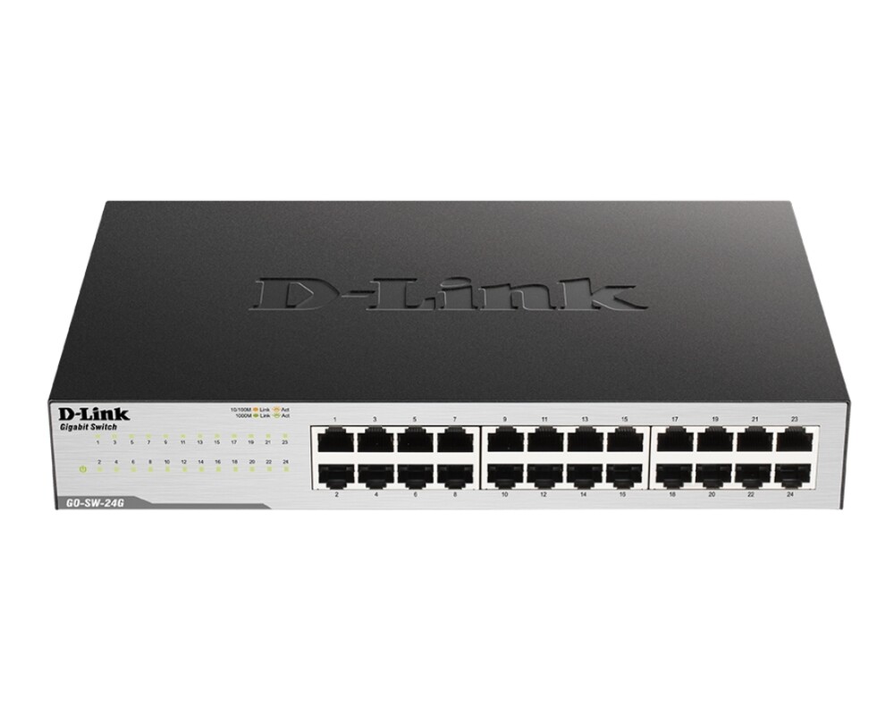 Switch (Комутатор) D-Link 24-Port Gigabit Easy Desktop Switch 7