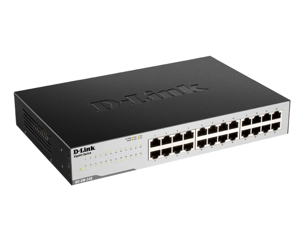 Switch (Комутатор) D-Link 24-Port Gigabit Easy Desktop Switch 2