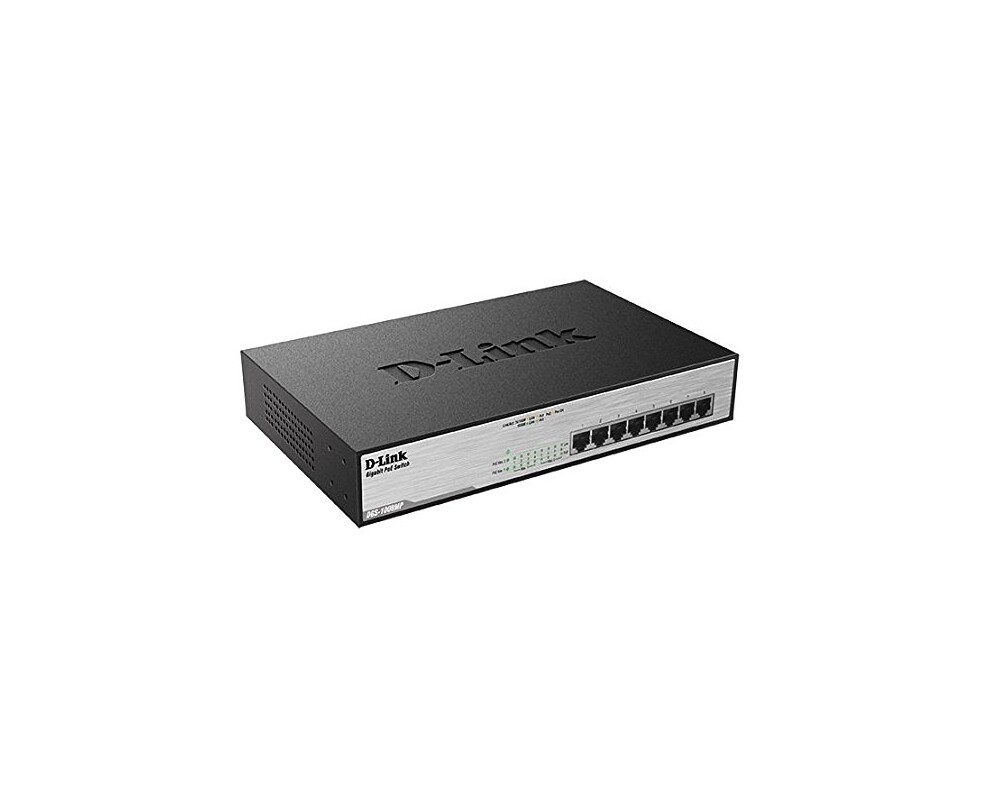 Switch (Комутатор) D-Link 8-Port Desktop Gigabit PoE+ Switch 2